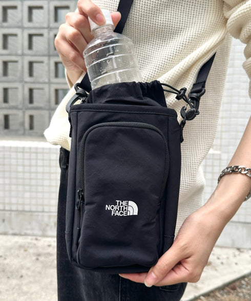 【】THE NORTH FACE(ザ・ノースフェイス)/ロゴプリント ミニマルチポーチ ショルダー スマホショルダー 財布 ポーチ サコッシュ/LINDEN BOTTLE CROSS BAG | IM1262064 | ブラック