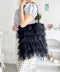 バレエチュールフリルトートバッグ | SL1265102 | ブラック