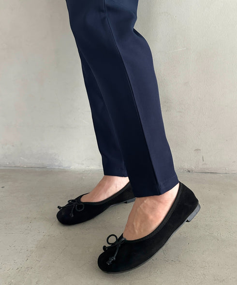 【マタニティ】お腹楽々のびのびマタニティテーパードパンツ 美シルエット | MD2265098 | ネイビー