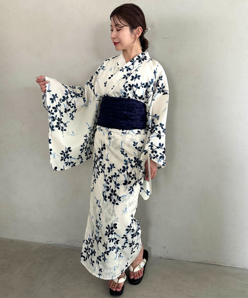 浴衣2点セット(浴衣/帯)選べる6柄♪1枚仕立てで着付け楽々 1人で着られる(浴衣/帯)■動画あり | MD2262041 | その他4