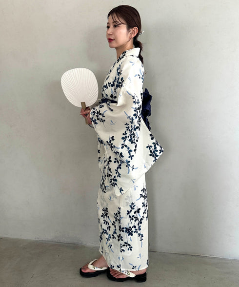浴衣2点セット(浴衣/帯)選べる6柄♪1枚仕立てで着付け楽々 1人で着られる(浴衣/帯)■動画あり | MD2262041 | その他4