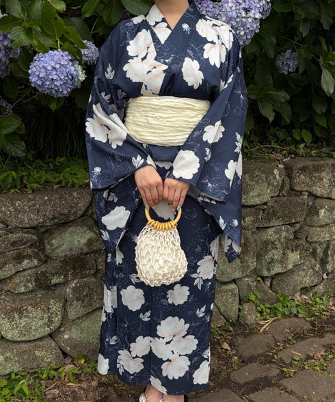 浴衣2点セット(浴衣/帯)選べる6柄♪1枚仕立てで着付け楽々 1人で着られる(浴衣/帯)■動画あり | MD2262041 | その他3