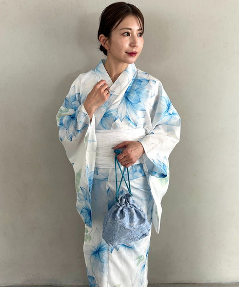 浴衣2点セット(浴衣/帯)選べる6柄♪1枚仕立てで着付け楽々 1人で着られる(浴衣/帯)■動画あり | MD2262041 | その他1