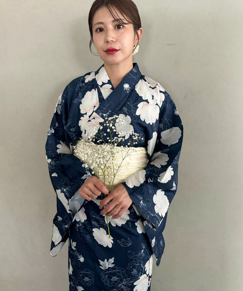 浴衣2点セット(浴衣/帯)選べる6柄♪1枚仕立てで着付け楽々 1人で着られる(浴衣/帯)■動画あり | MD2262041 | その他3