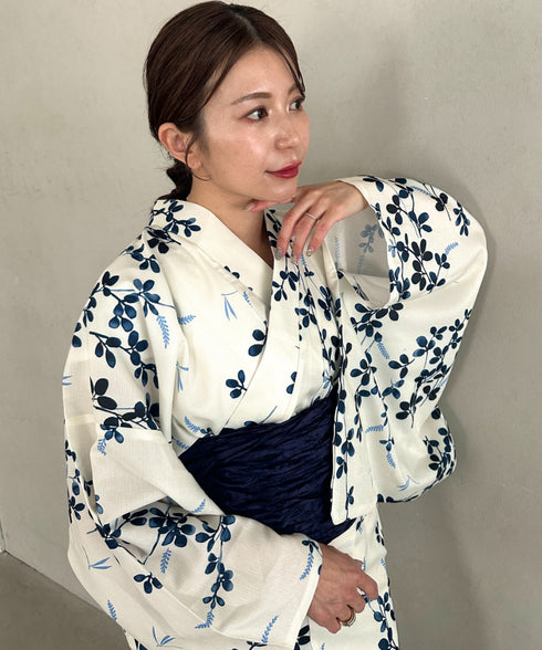 浴衣2点セット(浴衣/帯)選べる6柄♪1枚仕立てで着付け楽々 1人で着られる(浴衣/帯)■動画あり | MD2262041 | その他4
