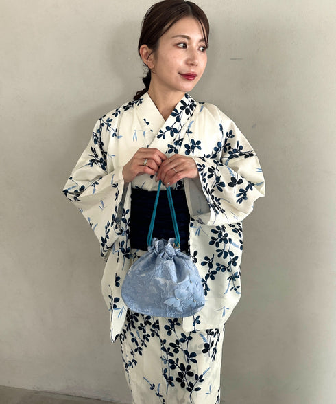 浴衣2点セット(浴衣/帯)選べる6柄♪1枚仕立てで着付け楽々 1人で着られる(浴衣/帯)■動画あり | MD2262041 | その他4