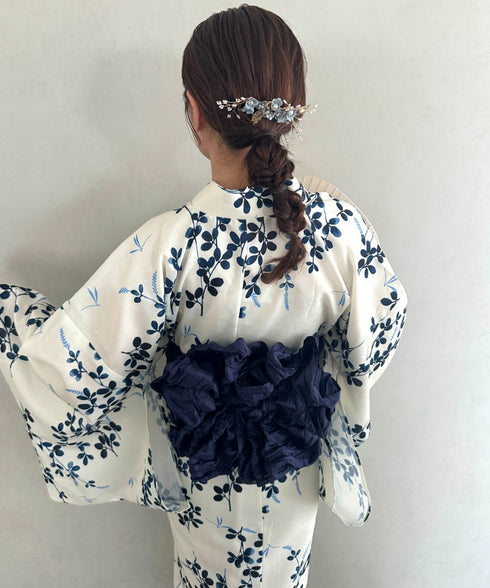 浴衣2点セット(浴衣/帯)選べる6柄♪1枚仕立てで着付け楽々 1人で着られる(浴衣/帯)■動画あり | MD2262041 | その他4