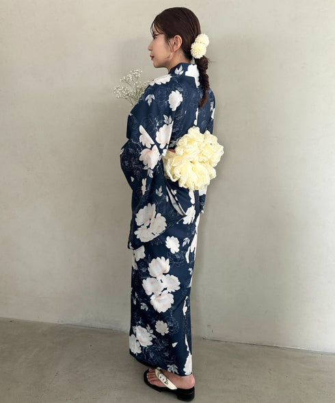 浴衣2点セット(浴衣/帯)選べる6柄♪1枚仕立てで着付け楽々 1人で着られる(浴衣/帯)■動画あり | MD2262041 | その他3