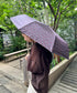 7色展開【晴雨兼用】ドット折り畳み傘 | MD6262045 | ダークブラウン