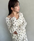 【3点SET】アソートルームウェア パジャマ カップ付きキャミ/ ロングパンツ/前開きトップス | MD2265100 | ホワイト