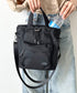 【】THE NORTH FACE(ザ・ノースフェイス)/2WAY ショルダーバッグ ロゴプリント トラベルバケットバッグ/TRAVEL BUCKET BAG | IM1262070 | ブラック
