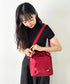 【】THE NORTH FACE(ザ・ノースフェイス)/2WAY ショルダーバッグ ロゴプリント トラベルバケットバッグ/TRAVEL BUCKET BAG | IM1262070 | レッド