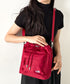 【】THE NORTH FACE(ザ・ノースフェイス)/2WAY ショルダーバッグ ロゴプリント トラベルバケットバッグ/TRAVEL BUCKET BAG | IM1262070 | レッド