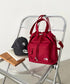 【】THE NORTH FACE(ザ・ノースフェイス)/2WAY ショルダーバッグ ロゴプリント トラベルバケットバッグ/TRAVEL BUCKET BAG | IM1262070 | レッド