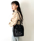 【】THE NORTH FACE(ザ・ノースフェイス)/2WAY ショルダーバッグ ロゴプリント トラベルバケットバッグ/TRAVEL BUCKET BAG | IM1262070 | ブラック