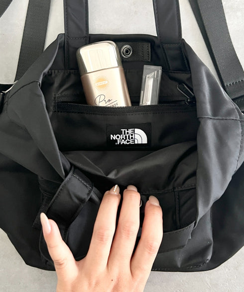 【】THE NORTH FACE(ザ・ノースフェイス)/2WAY ショルダーバッグ ロゴプリント トラベルバケットバッグ/TRAVEL BUCKET BAG | IM1262070 | レッド