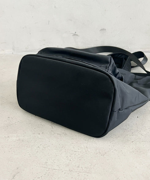 【】THE NORTH FACE(ザ・ノースフェイス)/2WAY ショルダーバッグ ロゴプリント トラベルバケットバッグ/TRAVEL BUCKET BAG | IM1262070 | ライトグレー