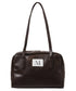 MUCENT(ムセント)/軽量 A4収納可 ロゴパッチ ショルダー トートバッグ/TIVE LEATHER SHOULDER BAG UNISEX | AT1262071 | ブラウン