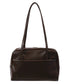 MUCENT(ムセント)/軽量 A4収納可 ロゴパッチ ショルダー トートバッグ/TIVE LEATHER SHOULDER BAG UNISEX | AT1262071 | ブラウン