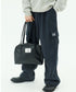 MUCENT(ムセント)/軽量 A4収納可 ロゴパッチ ショルダー トートバッグ/TIVE LEATHER SHOULDER BAG UNISEX | AT1262071 | ブラック