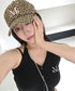 MUCENT(ムセント)/ホルターネック スリーブレス クロップ タンクトップ/MERA HALTER NECK CROP SLEEVELESS | AT2262078 | ブラック