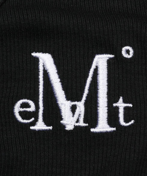 MUCENT(ムセント)/ホルターネック スリーブレス クロップ タンクトップ/MERA HALTER NECK CROP SLEEVELESS | AT2262078 | ブラック