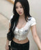 MUCENT(ムセント)/ルケ アイレット レースアップ コルセット 半袖 Tシャツ/LUKE EYELET LACE-UP CORSET HALF T | AT2262080 | ホワイト