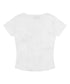 MUCENT(ムセント)/ルケ アイレット レースアップ コルセット 半袖 Tシャツ/LUKE EYELET LACE-UP CORSET HALF T | AT2262080 | ホワイト