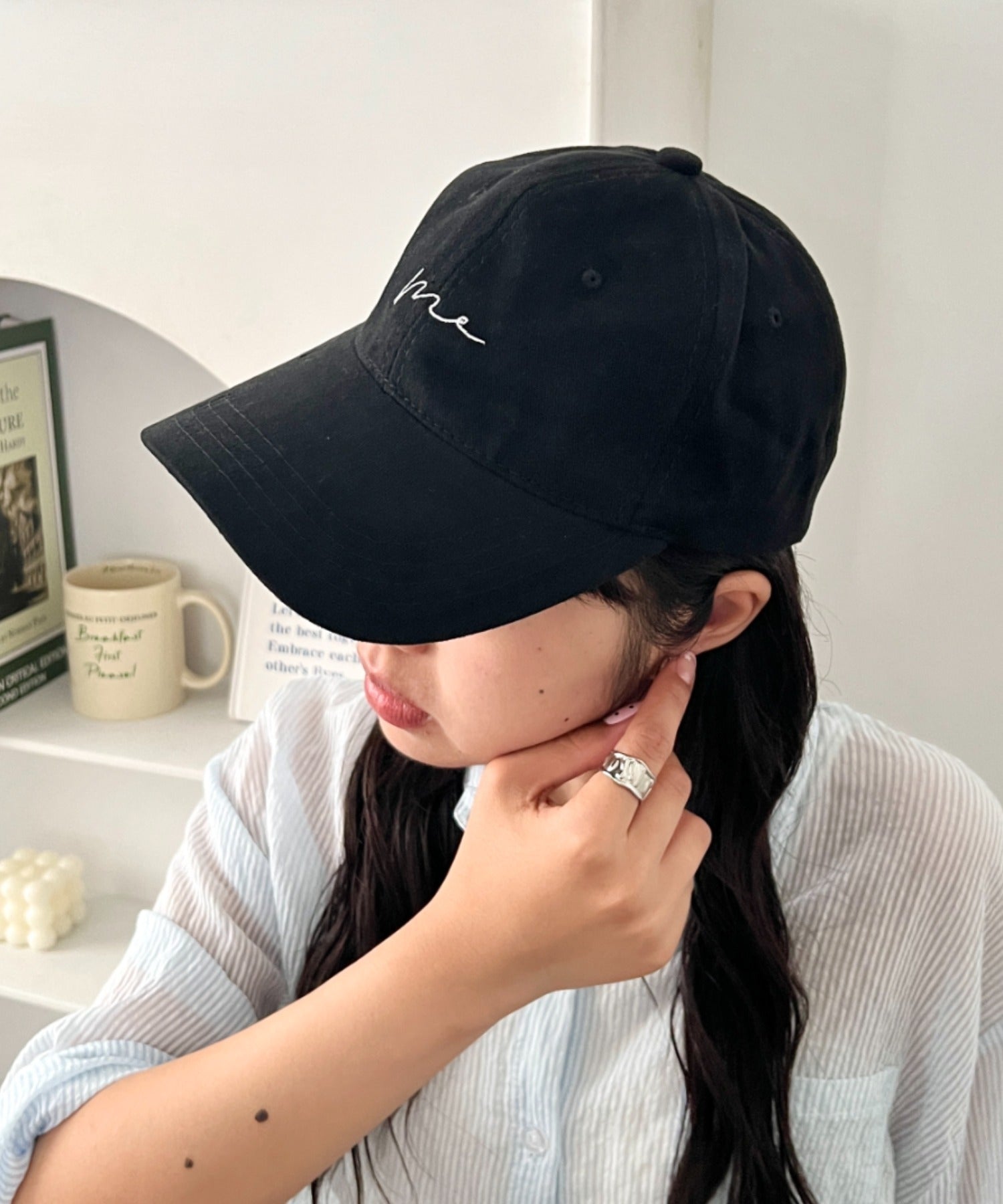フロント刺繍ロゴキャップ | WR5265060 | ブラック – Outfitter lab