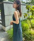 高身長さんも嬉しい♪LONGサイズ展開有 フロントジップデニムロングジャンパースカート デニムジャンスカ | MD2262063 | ブルー