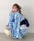 【かんたん着付け】フリル浴衣3点セット【セパレート浴衣】 | LO2262048 | ブルー