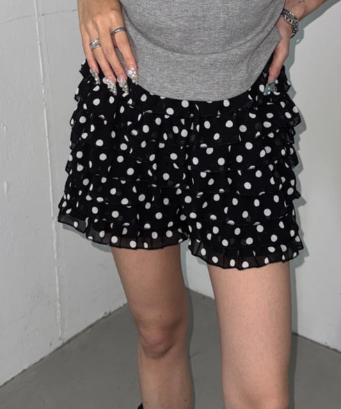 アソートフリルレースショートパンツ | BA2265083 | ブラック系その他