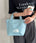 THE NORTH FACE(ザ・ノースフェイス)/ミニキャンバストートバッグ サブバッグ ロゴプリント コットントート/TNF LOGO COTTON BAG S | IM1262086 | ターコイズブルー
