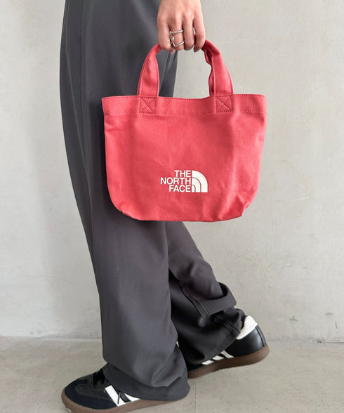 THE NORTH FACE(ザ・ノースフェイス)/ミニキャンバストートバッグ サブバッグ ロゴプリント コットントート/TNF LOGO COTTON BAG S | IM1262086 | オレンジ