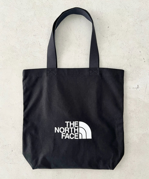 THE NORTH FACE(ザ・ノースフェイス)/A4対応 大容量 ロゴプリント コットン キャンバストートバッグ/TNF LOGO COTTON BAG M | IM1262087 | ターコイズブルー