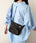 THE NORTH FACE(ザ・ノースフェイス)/2WAY 軽量 ショルダーバッグ ロゴプリント /ULTRA-Z BUCKLE CROSS BAG | IM1262089 | チャコールグレー