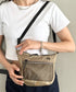 THE NORTH FACE(ザ・ノースフェイス)/2WAY 軽量 ショルダーバッグ ロゴプリント /ULTRA-Z BUCKLE CROSS BAG | IM1262089 | サンドベージュ
