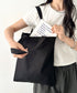 【NEWTRAL(ニュートラル)】/無地トート コットン100% エコバッグ/101 Basic Tote Bag Mサイズ | IM1262091 | ブラック