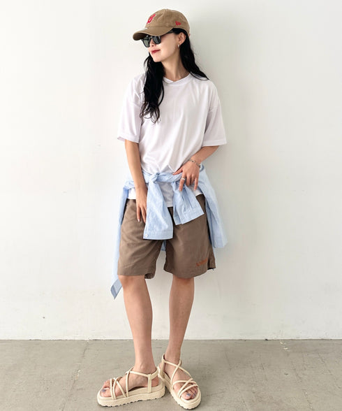 【NEWTRAL(ニュートラル)】/無地 クルーネック 半袖 Tシャツ ドライメッシュ/208 4.2oz Basic Dry Mesh Tee | NT2009008 | ホワイト