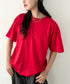 【NEWTRAL(ニュートラル)】/無地 クルーネック 半袖 Tシャツ ドライメッシュ/208 4.2oz Basic Dry Mesh Tee | NT2009008 | レッド
