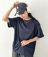 【NEWTRAL(ニュートラル)】/無地 クルーネック 半袖 Tシャツ ドライメッシュ/208 4.2oz Basic Dry Mesh Tee | NT2009008 | ネイビー