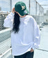 THE NORTH FACE(ザ・ノースフェイス)/ワンポイント ロゴプリント クルーネック 長袖 無地 ロンT /M'S EVERLITTE L/S TEE | IM2263012 | ホワイト