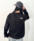 THE NORTH FACE(ザ・ノースフェイス)/ワンポイント ロゴプリント クルーネック 長袖 無地 ロンT /M'S EVERLITTE L/S TEE | IM2263012 | ブラック