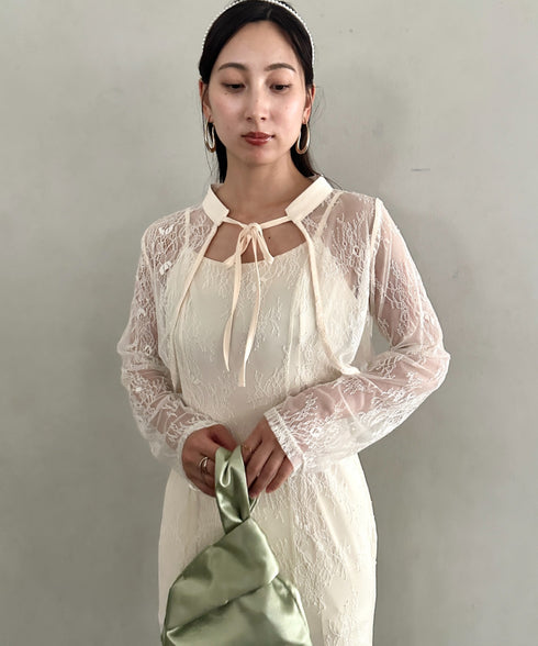 総レース3WAYマーメイドドレス パーティードレス 結婚式 お呼ばれ オケージョンドレス | MD2263010 | アイボリー