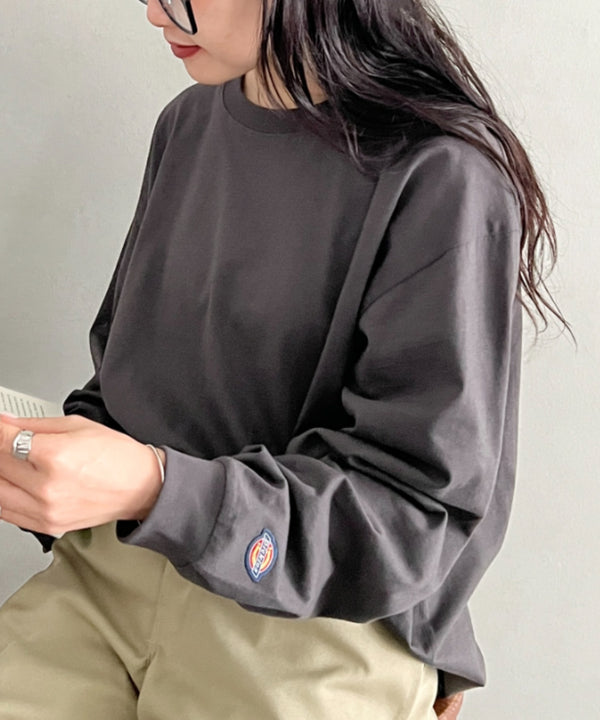 Dickies(ディッキーズ)/ベーシック 長袖 クルーネック インナーシャツ | IM2263019 | チャコールグレー