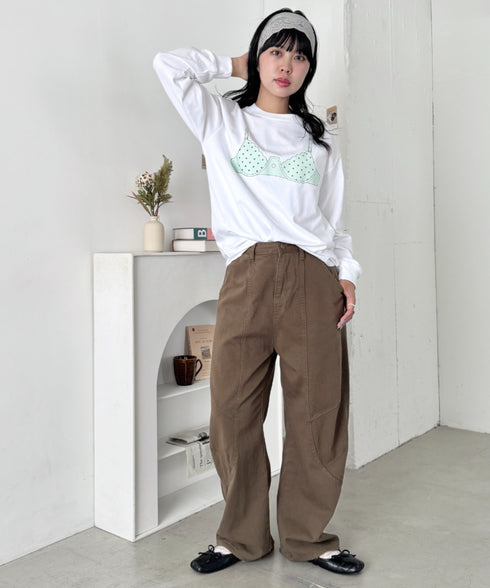 ブラビスチェプリントTシャツ | SL2263025 | ホワイト系その他