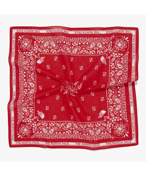 THE NORTH FACE(ザ・ノースフェイス)/コットン プリント バンダナ スカーフ/BANDANA_PAISLEY_80'S/PINE CONE | IM6243034 | レッド