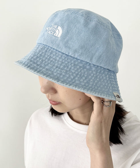 THE NORTH FACE(ザ・ノースフェイス)/ワンポイント ブランドロゴ刺繍 バケットハット/STANDARD BUCKET HAT | IM5242030 | ライトブルー
