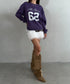 ナンバリングロゴスウェット | BA2266029 | パープル