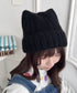 モチモチ猫耳ニットキャップ | SL5266034 | ブラック